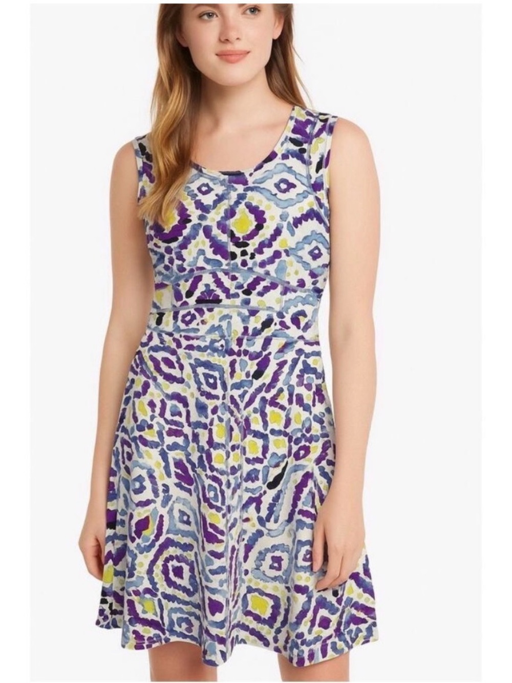 Title Nine Patterned Dream Dress Size Medium